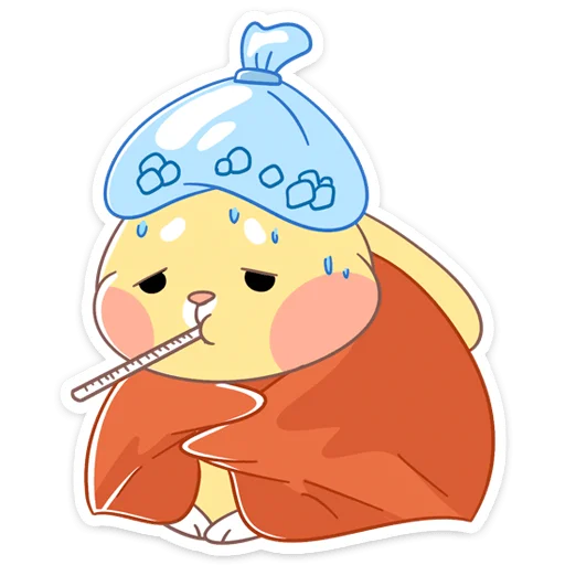 🤒 Стикер «Пончик» для Telegram