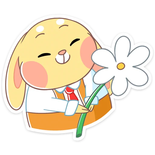 🌼 Стикер «Пончик» для Telegram