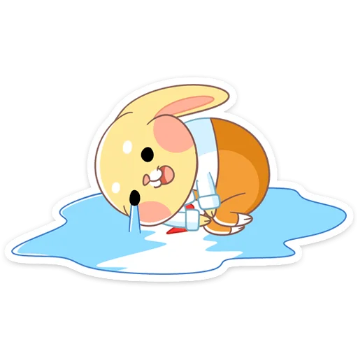 😭 Стикер «Пончик» для Telegram