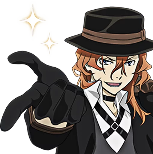😏 Стикер «Bungou Stray Dogs» для Telegram