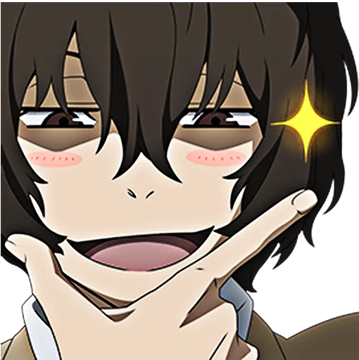 😏 Стикер «Bungou Stray Dogs» для Telegram