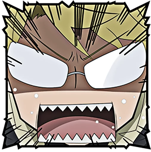 😡 Стикер «Bungou Stray Dogs» для Telegram