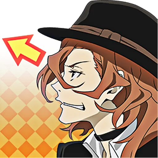 ↖ Стикер «Bungou Stray Dogs» для Telegram