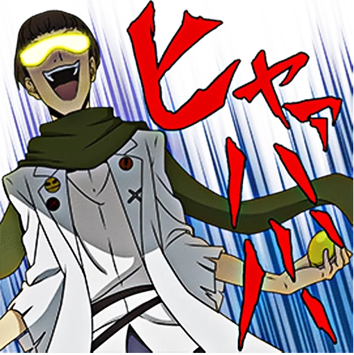 😏 Стикер «Bungou Stray Dogs» для Telegram