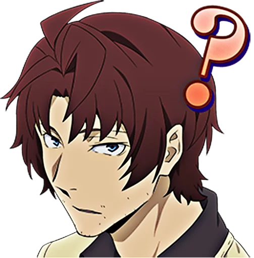 ❓ Стикер «Bungou Stray Dogs» для Telegram