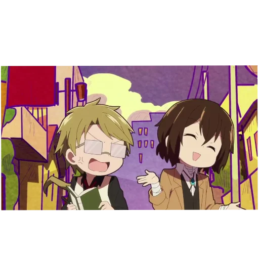 😁 Стикер «Bungo stray dogs wan» для Telegram