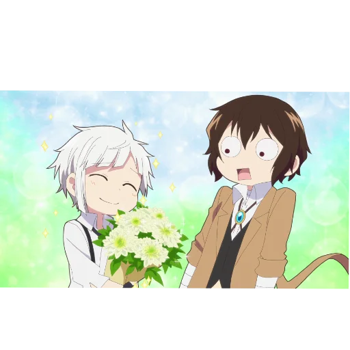 😱 Стикер «Bungo stray dogs wan» для Telegram