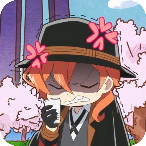 😡 Стикер «Bungo stray dogs wan» для Telegram