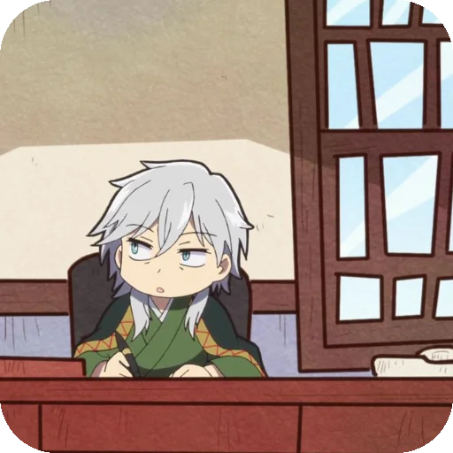 😐 Стикер «Bungo stray dogs wan» для Telegram