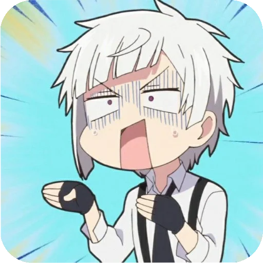 😱 Стикер «Bungo stray dogs wan» для Telegram