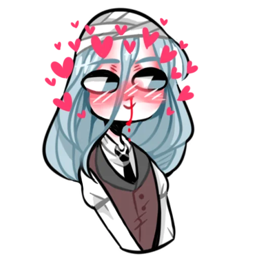 🥰 Стикер «Bungou Stray Dogs (Roritozokaru)» для Telegram