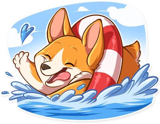 🏊 Стикер «Bun Joe» для Telegram