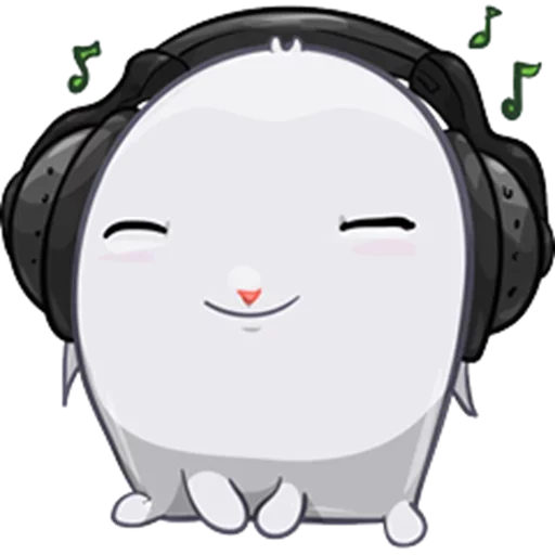 🎧 Стикер «bun» для Telegram
