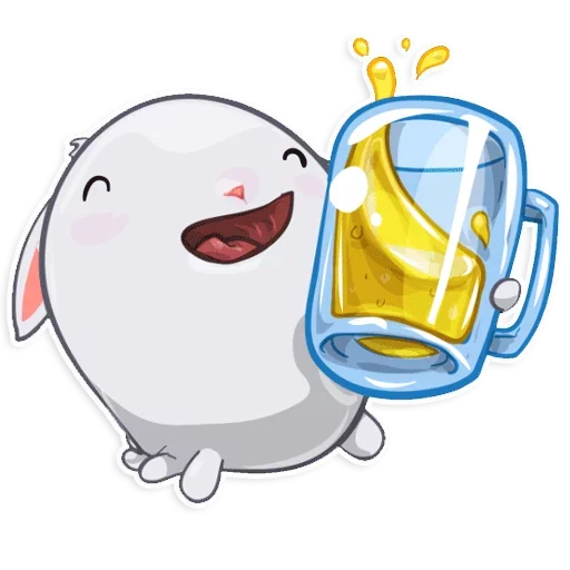 🍺 Стикер «bun» для Telegram