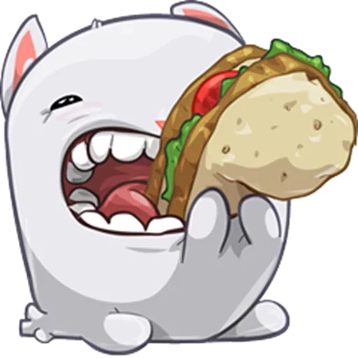 🌮 Стикер «bun» для Telegram