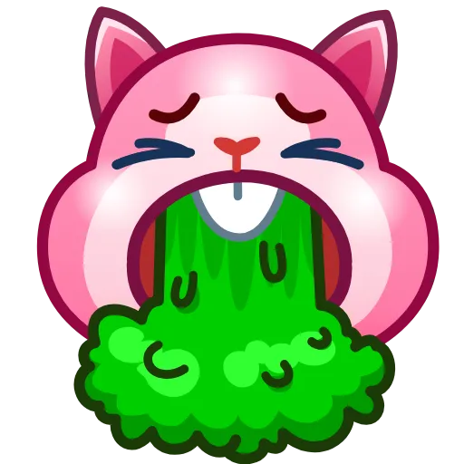 🤮 Стикер «Bunny Emoji» для Telegram