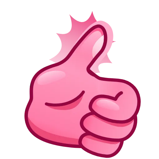 👍 Стикер «Bunny Emoji» для Telegram
