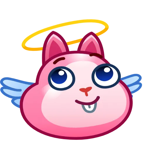 😇 Стикер «Bunny Emoji» для Telegram