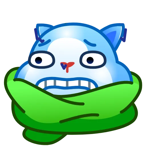 🥶 Стикер «Bunny Emoji» для Telegram