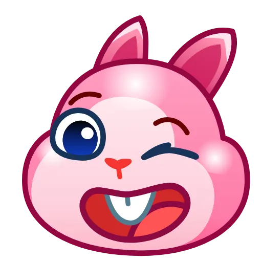 😉 Стикер «Bunny Emoji» для Telegram