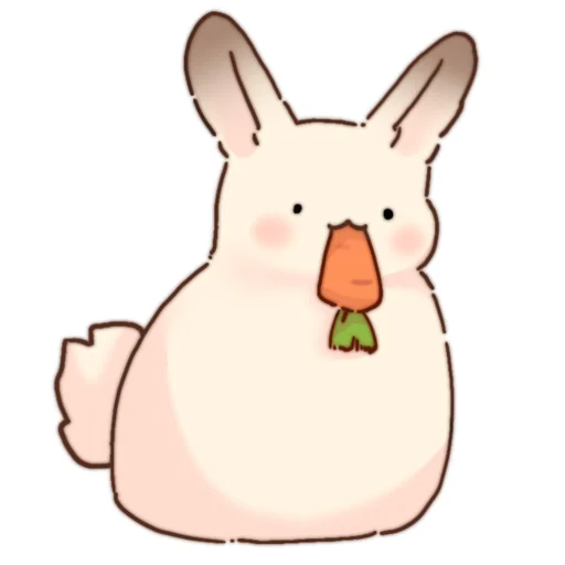 🍪 Стикер «Кролик Makkio» для Telegram