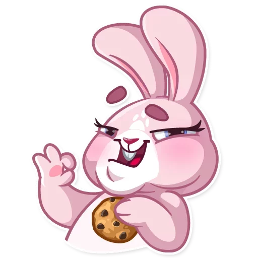 👌 Стикер «Bunny Rosy» для Telegram