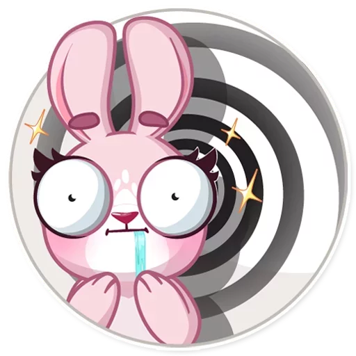 😲 Стикер «Bunny Rosy» для Telegram