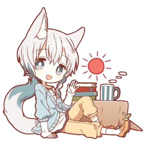 ☀️ Стикер «Зайчик кун» для Telegram