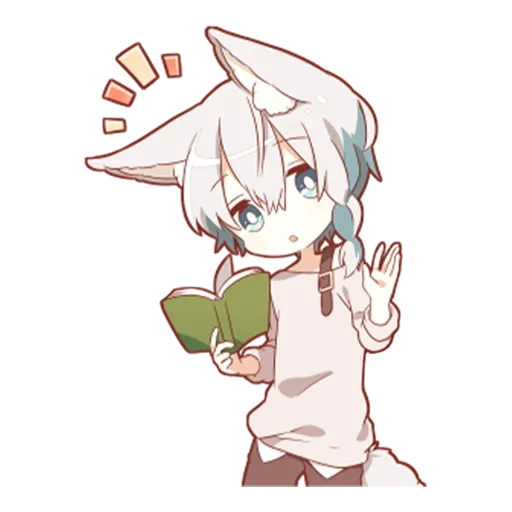 📚 Стикер «Зайчик кун» для Telegram