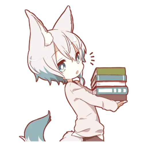📚 Стикер «Зайчик кун» для Telegram
