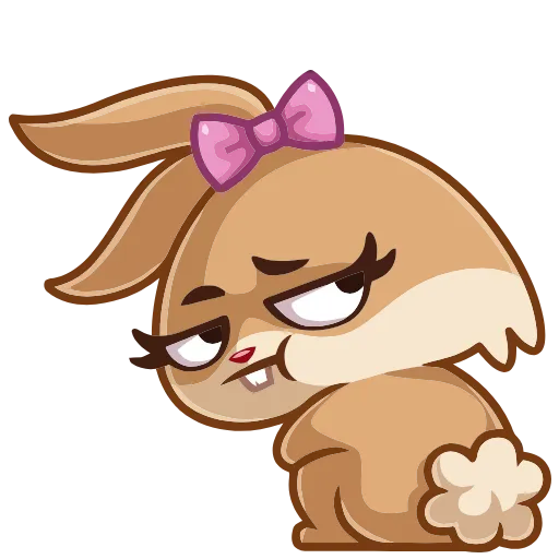 😤 Эмодзи «Банни» для Telegram