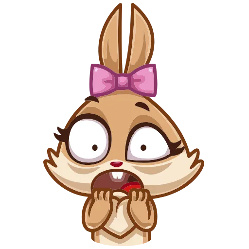 😳 Эмодзи «Банни» для Telegram
