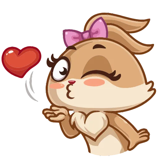 😘 Эмодзи «Банни» для Telegram