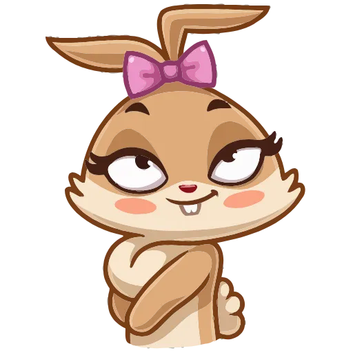 ☺️ Эмодзи «Банни» для Telegram
