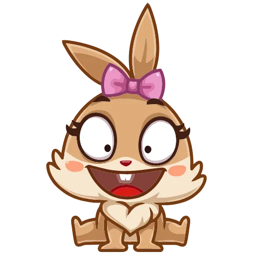 😄 Эмодзи «Банни» для Telegram