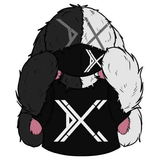😶 Стикер «Зайка Asper X Bunny Asper X» для Telegram
