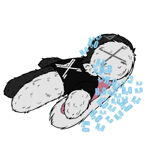 😭 Стикер «Зайка Asper X Bunny Asper X» для Telegram