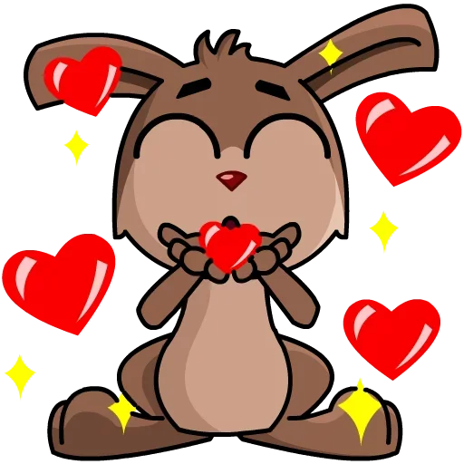 😘 Стикер «BunnyBoss» для Telegram