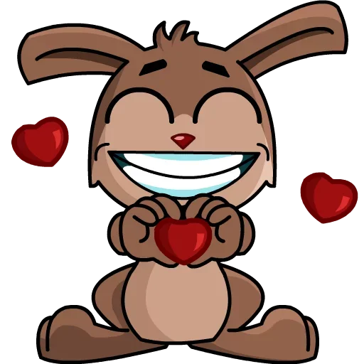 ❣ Стикер «BunnyBoss» для Telegram