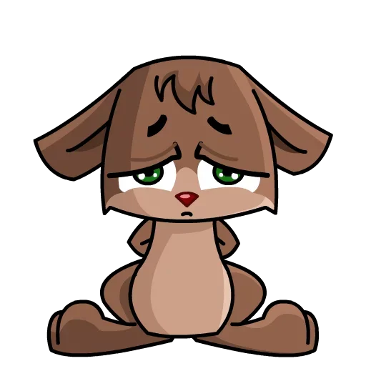 😞 Стикер «BunnyBoss» для Telegram