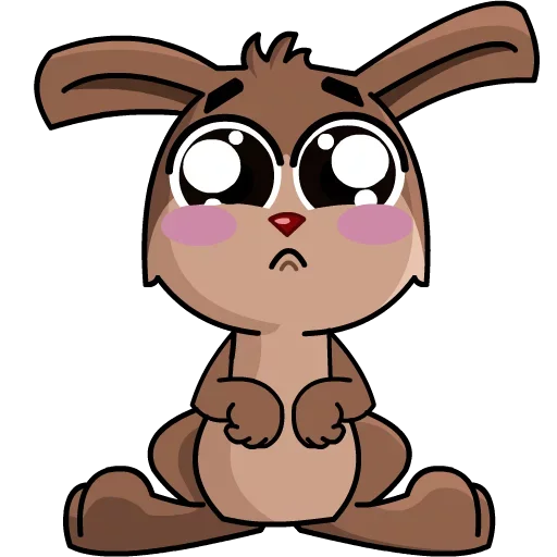🥺 Стикер «BunnyBoss» для Telegram