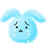😭 Эмодзи «bunnycoloremoji» для Telegram