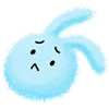 😒 Эмодзи «bunnycoloremoji» для Telegram