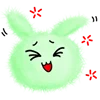 😂 Эмодзи «bunnycoloremoji» для Telegram