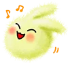 🥳 Эмодзи «bunnycoloremoji» для Telegram