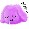 😴 Эмодзи «bunnycoloremoji» для Telegram