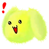 😇 Эмодзи «bunnycoloremoji» для Telegram