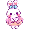 🍩 Эмодзи «Bunny Cute Pif» для Telegram