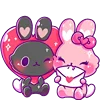 😊 Эмодзи «Bunny Cute Pif» для Telegram