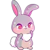 😊 Эмодзи «Bunny Cute Pif» для Telegram